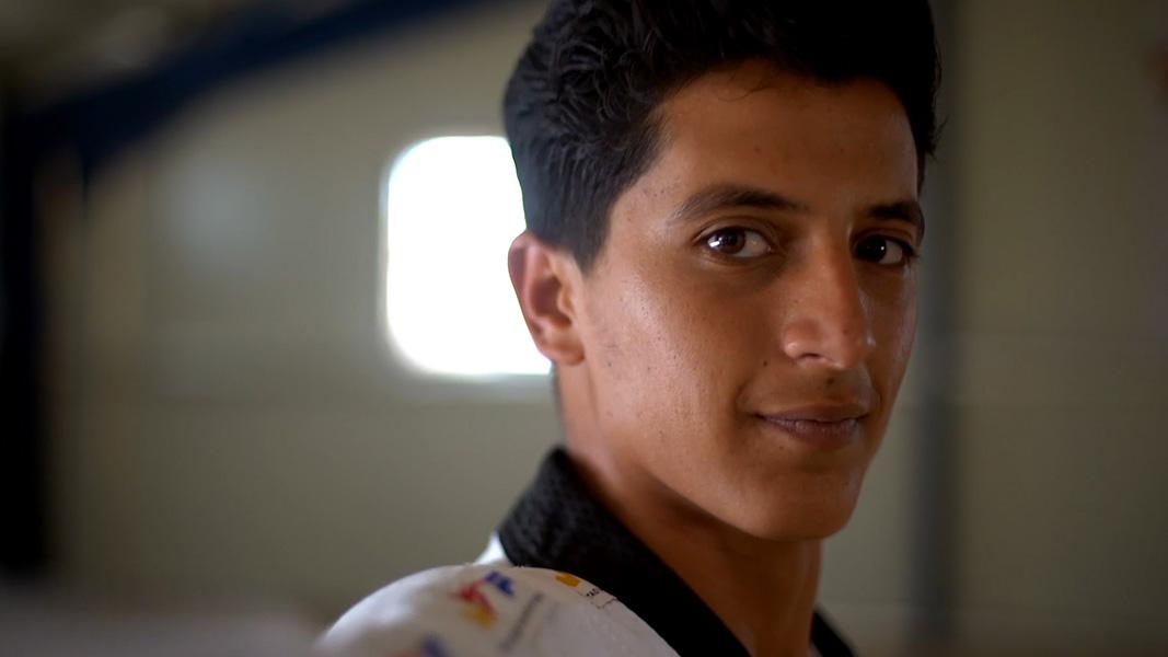 叙利亚选手在跆拳道项目中喜获佳绩