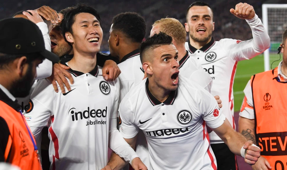 沃尔夫斯堡客场对阵法兰克福