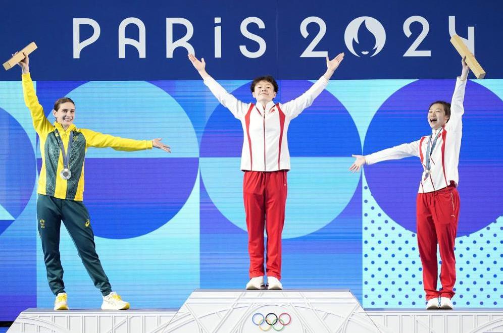 美国选手创造了新的跳水纪录