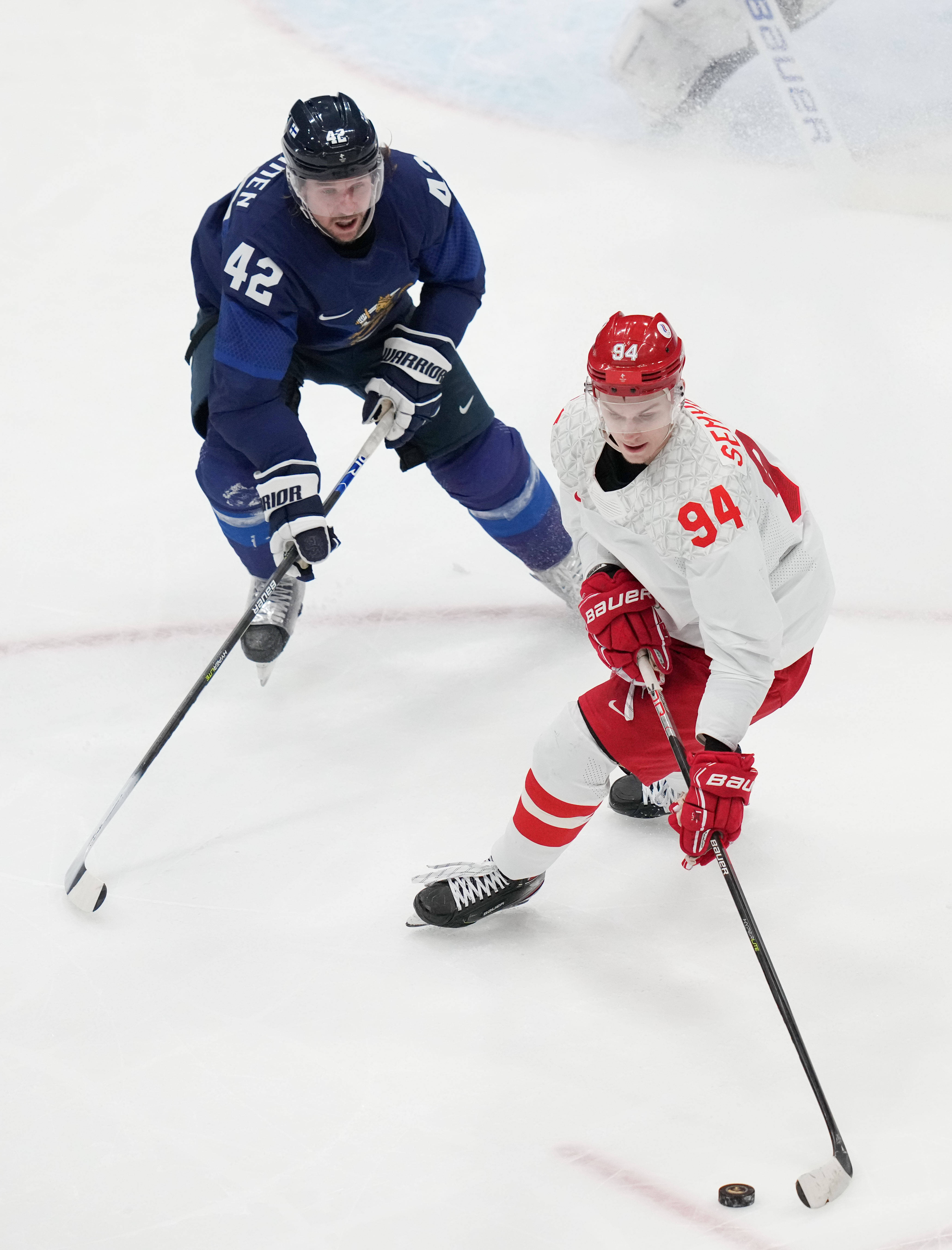 芬兰队在比赛中取得重要分数